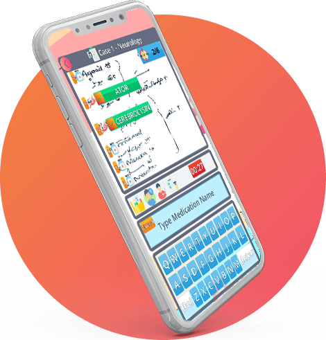 Rx Challenger app interface showing prescription interpretation